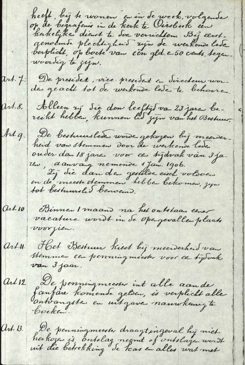 Huishoudelijk regelement - pagina 2