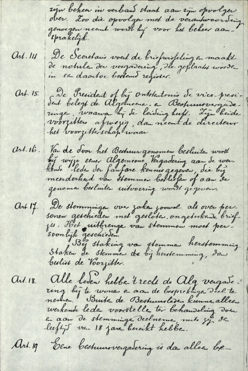 Huishoudelijk regelement - pagina 3