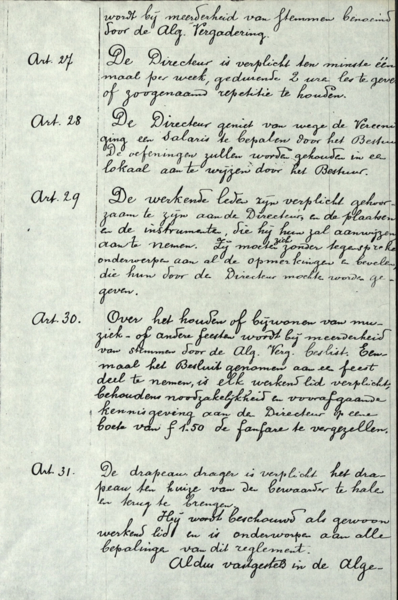 Huishoudelijk regelement - pagina 5